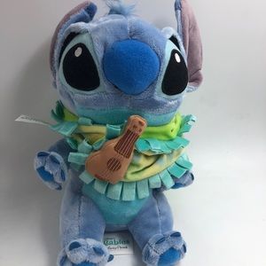 Disney Lilo & Stitch Baby Stitch Plush Stuffed Animal Toy Doll With Blanket 11"